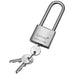 Stainless Steel Long Shank Padlock - 3 Sizes