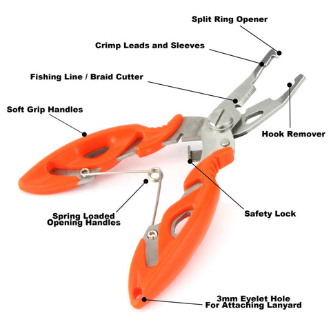 Handy Compact Stainless Steel Fishing Tool