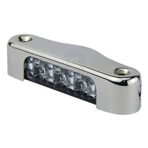 Stainless Surface Mounted LED Courtesy Light - White or Blue